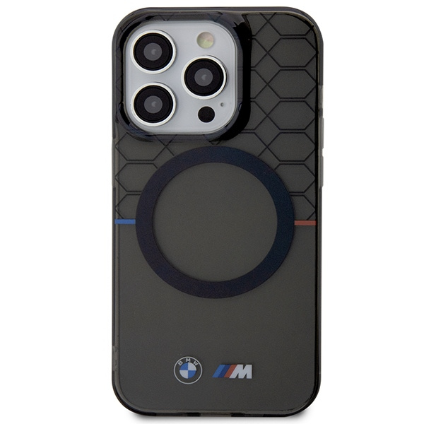 BMW BMHMP13XHGPK Apple iPhone 13 Pro Max Pattern MagSafe grey