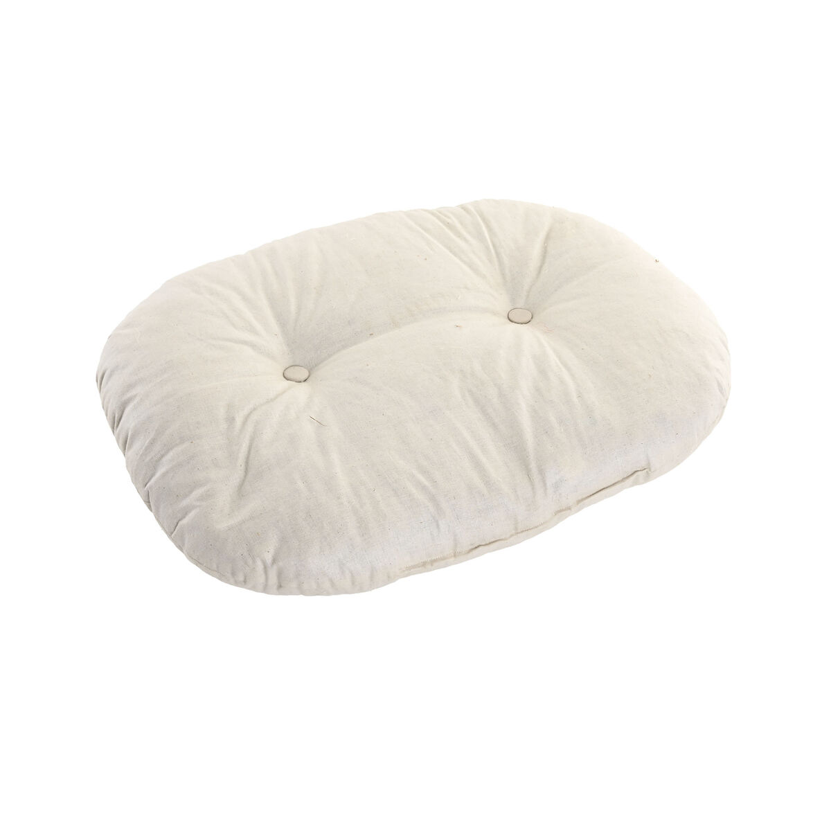 Pet bed Home ESPRIT White Natural Natural Fibre 55 X 45 X 18 CM