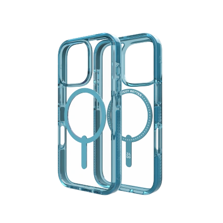 ZAGG Santa Cruz Snap Apple iPhone 16 Pro MagSafe (retro blue)