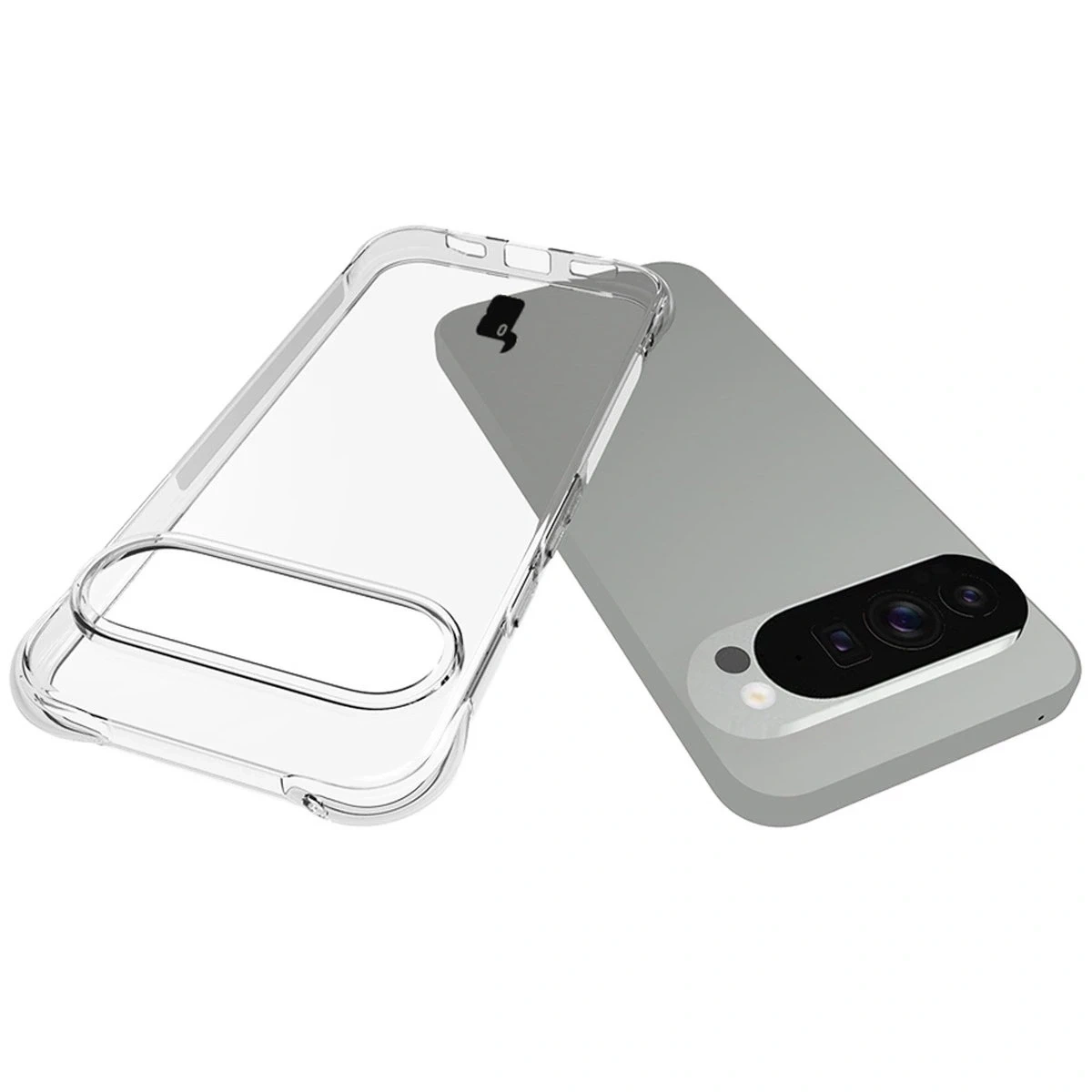 Elastyczne etui Bizon Case Salpa do Google Pixel 10 Pro XL przezroczyste