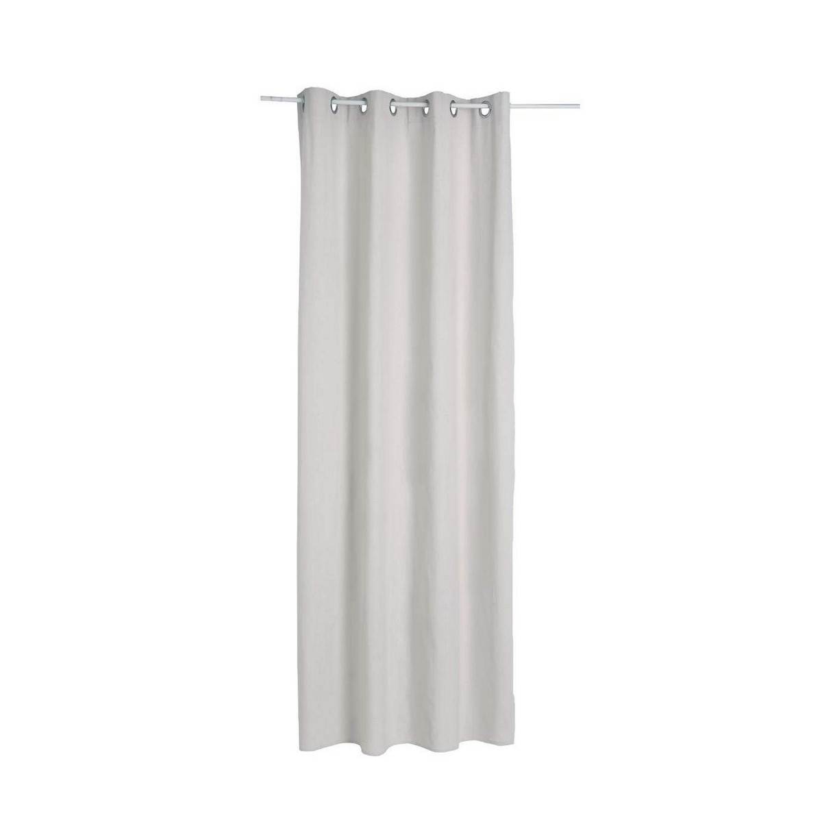 Curtain Atmosphera Panama Beige Polyester (260 x 140 cm)
