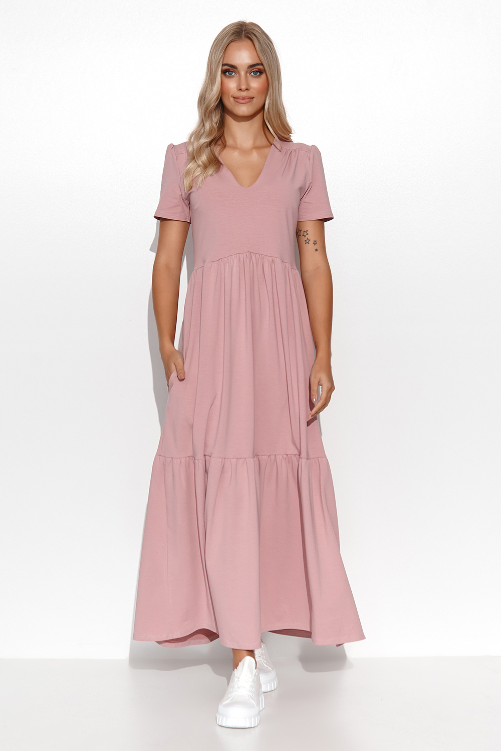 Daydress model 176209 Makadamia  pink