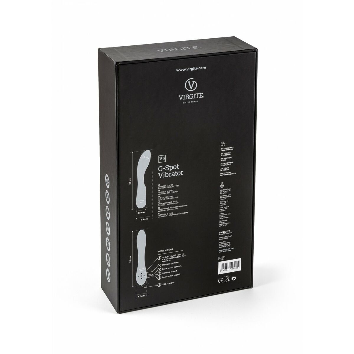 G-Spot Vibrator Virgite Pink