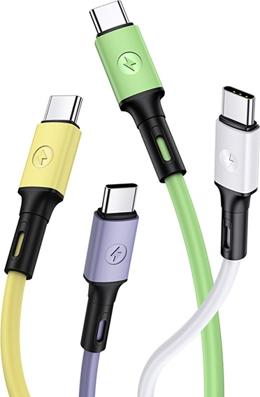 USAMS Cable U52 USB-C 2A Fast Charge 1m yellow SJ436USB03 (US-SJ436)