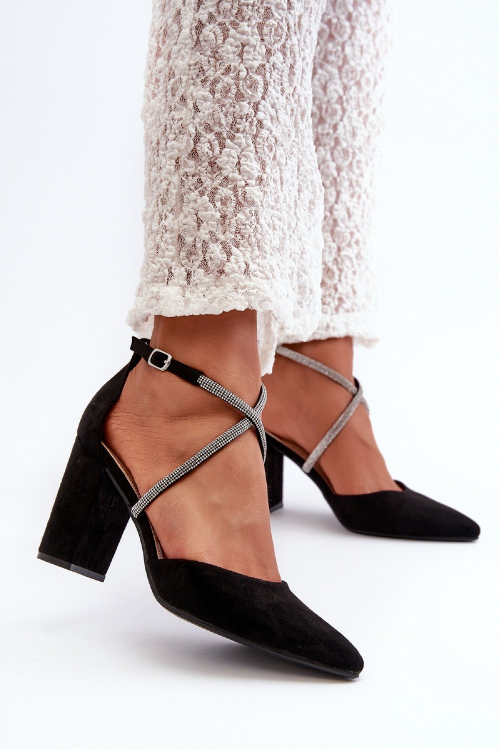  Block heel pumps model 198517 Step in style  black