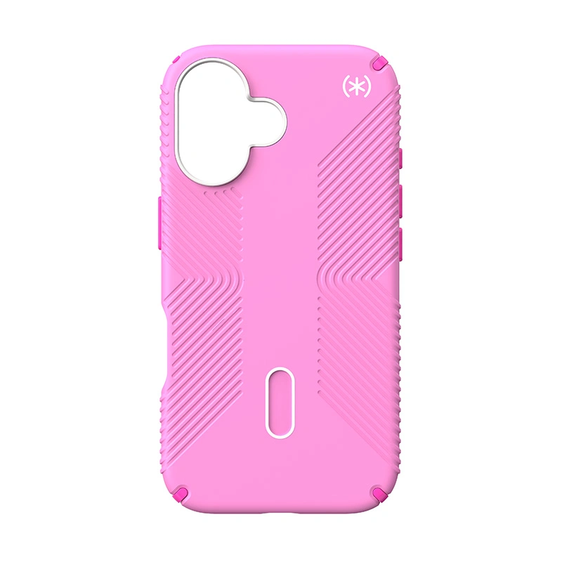 Case Speck Presidio2 Grip ClickLock & MagSafe Apple iPhone 16 (True Pink / Shocking Pink / White)