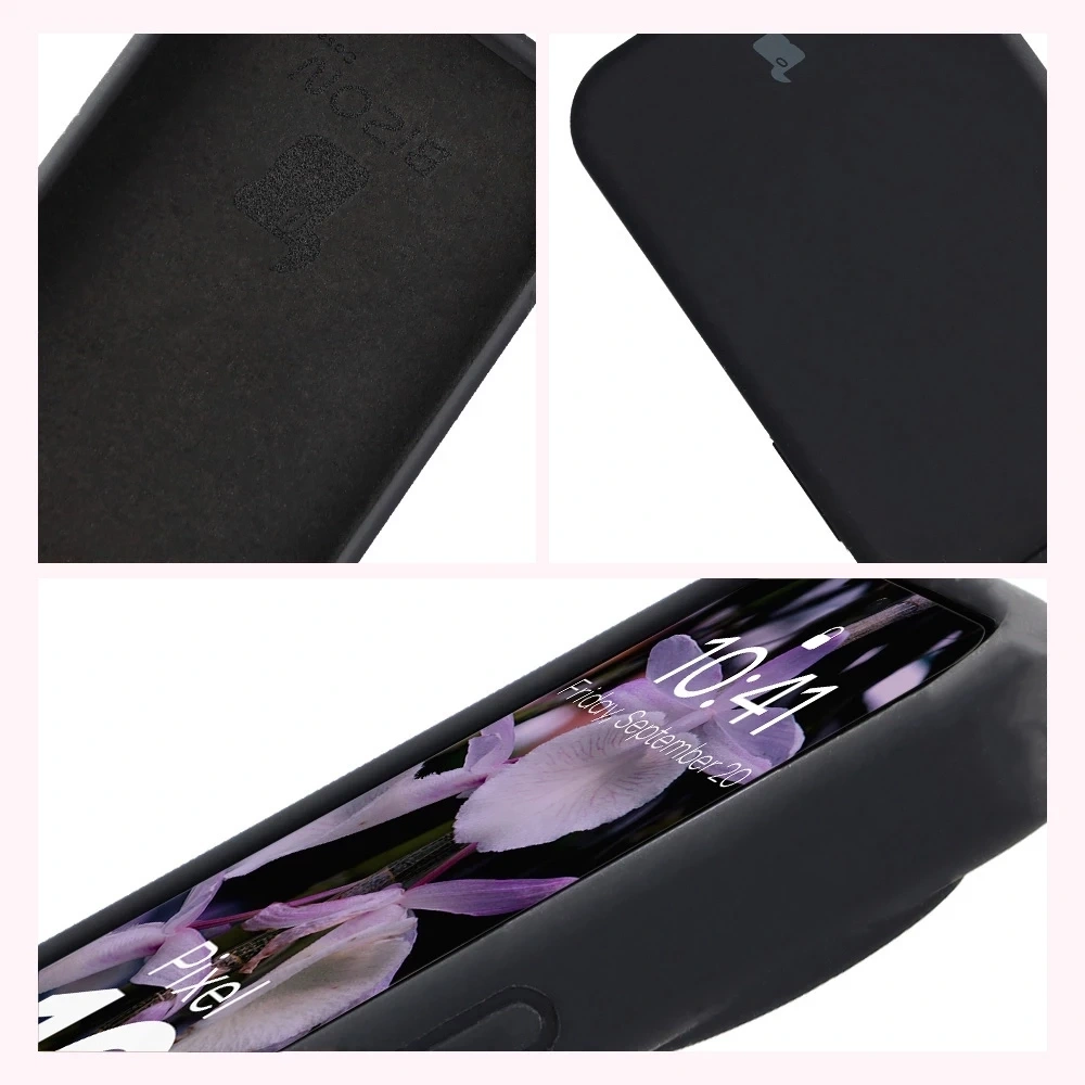 Silikonowe etui Bizon Soft Case do Google Pixel 10 / 10 Pro czarne