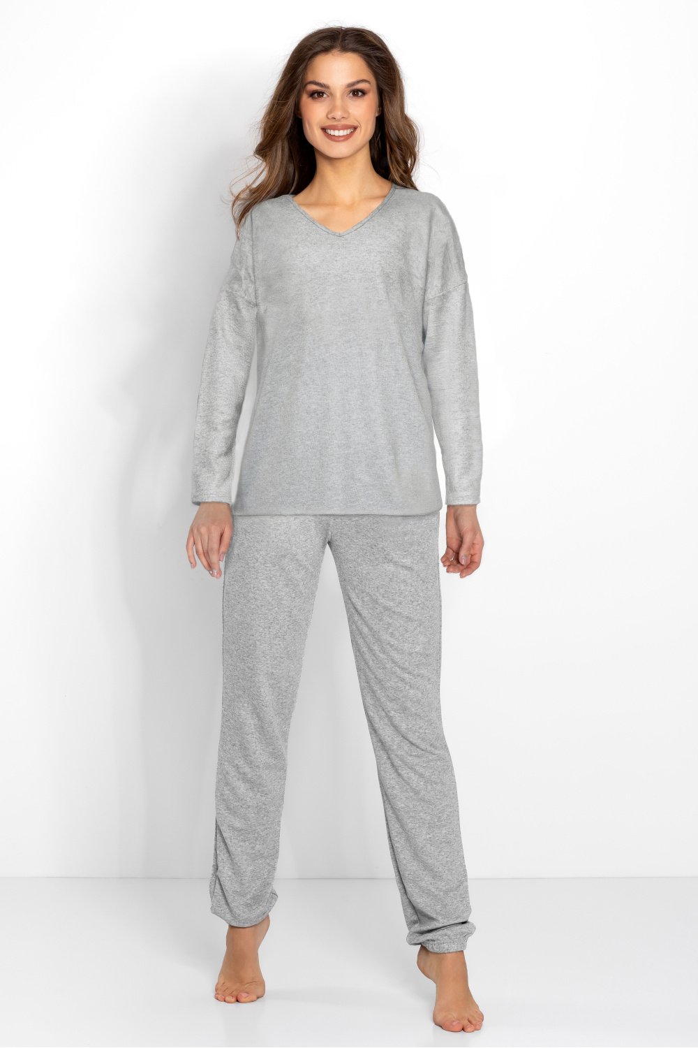  Pyjama model 205980 Momenti Per Me  grey