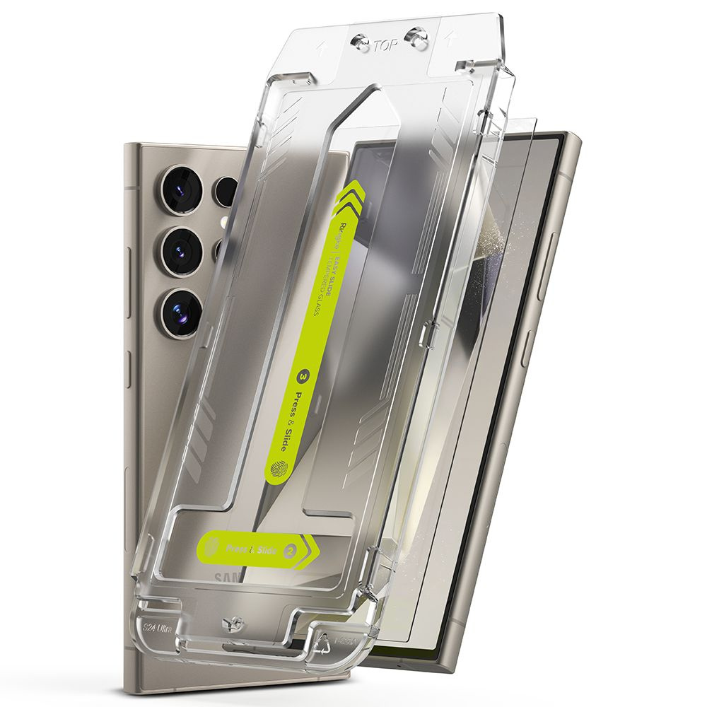 Ringke Easy Slide Samsung Galaxy S24 Ultra Clear [2 PACK]