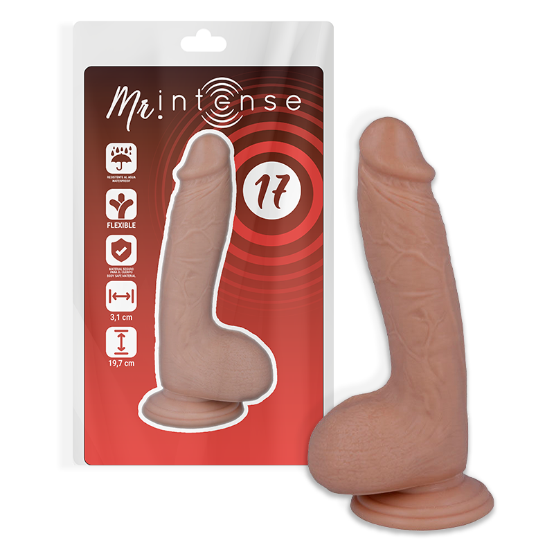 MR INTENSE - 17 REALISTIC COCK 19.7 -O- 4.1 CM