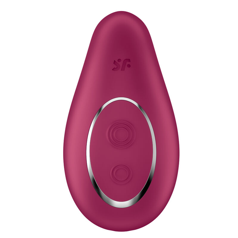 SATISFYER DIPPING DELIGHT LAY-ON VIBRATOR - RED