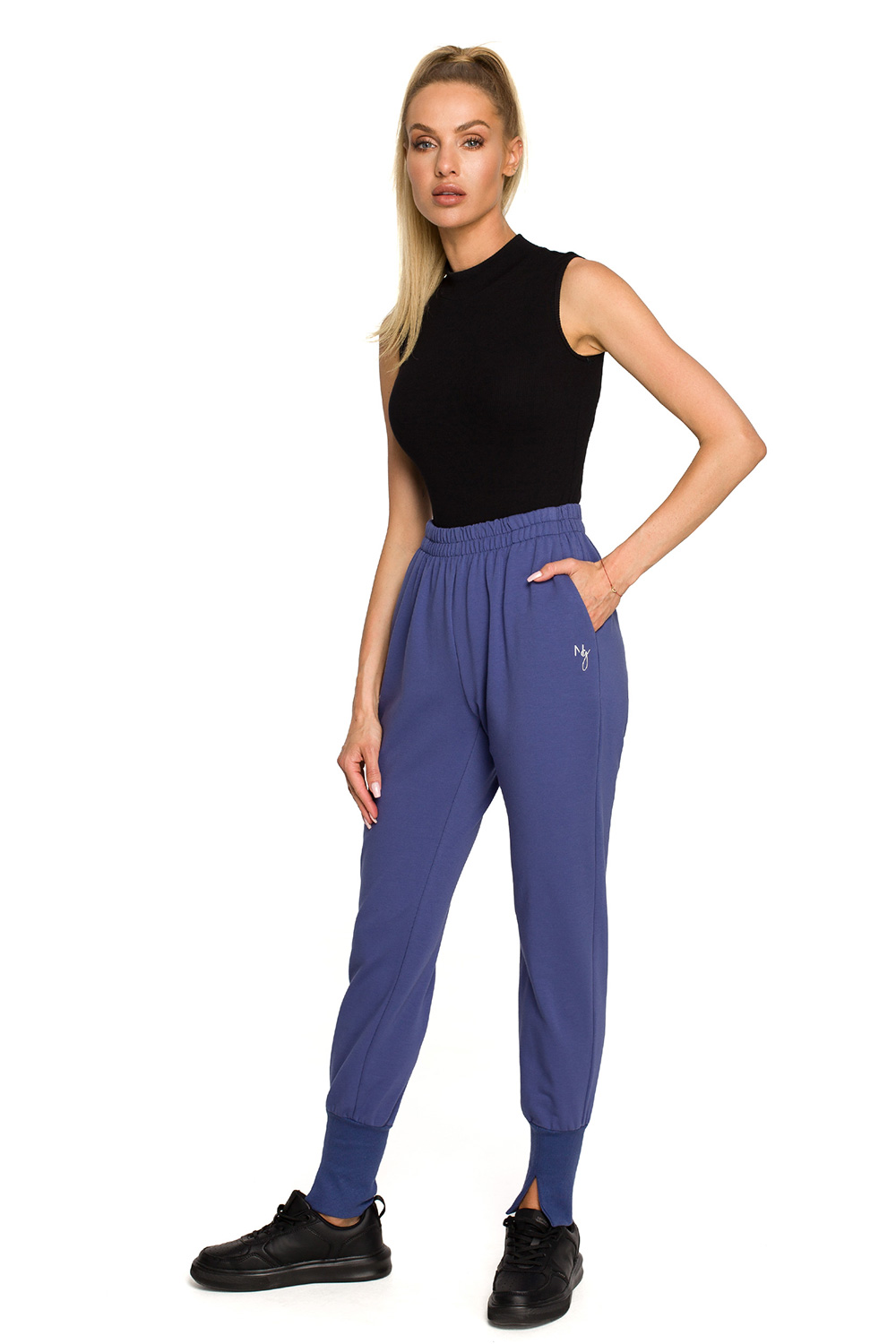 Sportanzug Hosen model 169993 Moe marineblau Damen