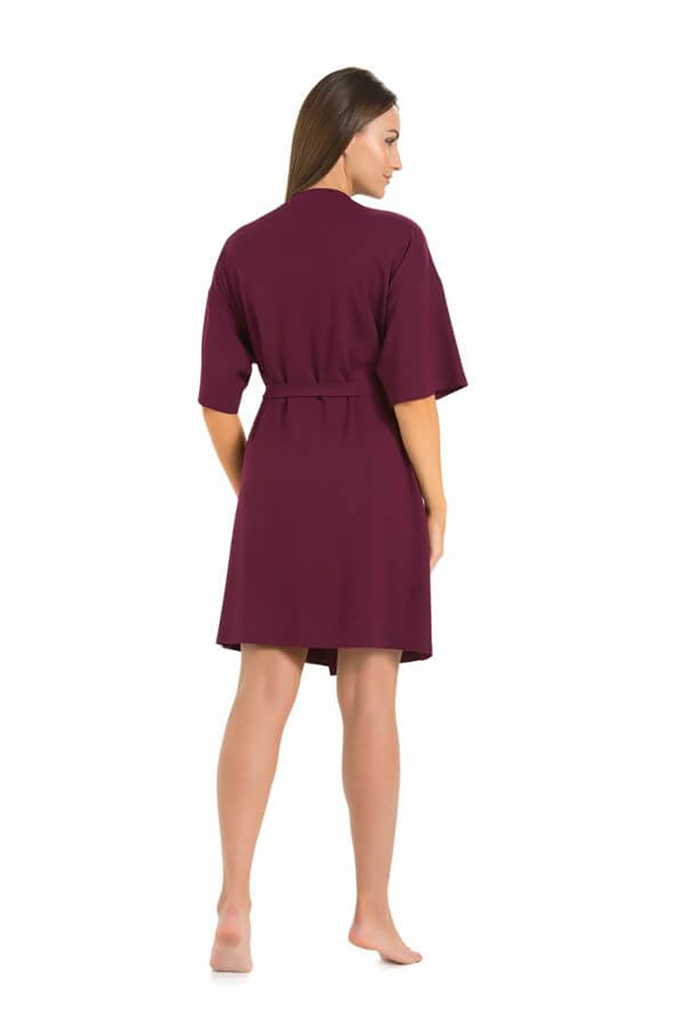  Bathrobe model 183045 Teyli  violet