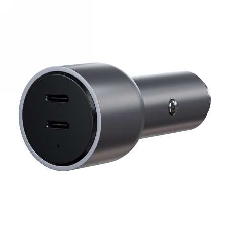 Satechi Dual Car Charger 40W 2x USB-C PD (black)