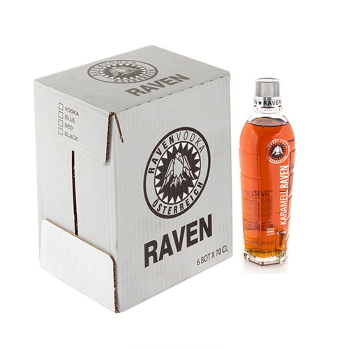 Wódka Raven Karamell 700 ml 17 %