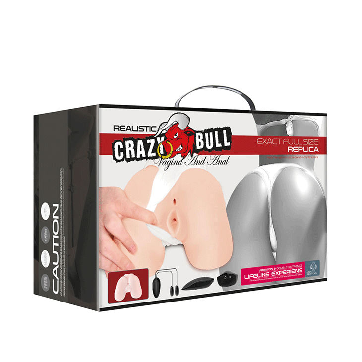 CRAZY BULL - REALISTIC ANUS AND VAGINA WITH VIBRATION POSTURE 5 CRAZY BULL - REALISTIC ANUS AND VAGINA WITH VIBRATION POSTURE 5