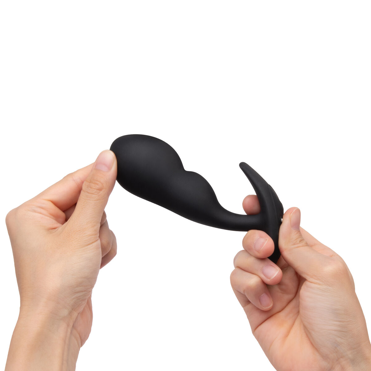 Remote control anal plug B-Vibe Black Remote control anal plug B-Vibe Black