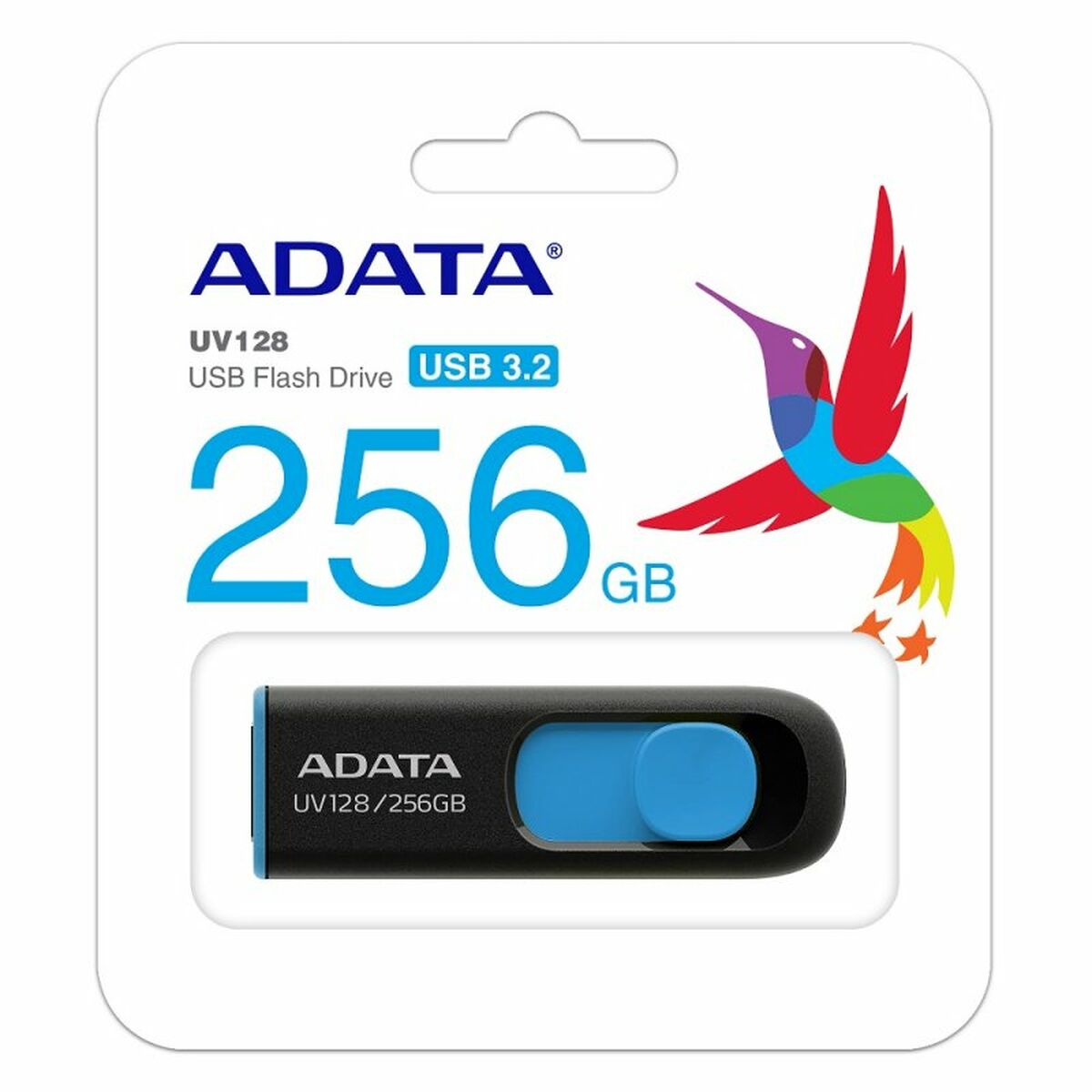 USB Pendrive Adata PEN-256ADATA-UV128-B 256 GB 256 GB