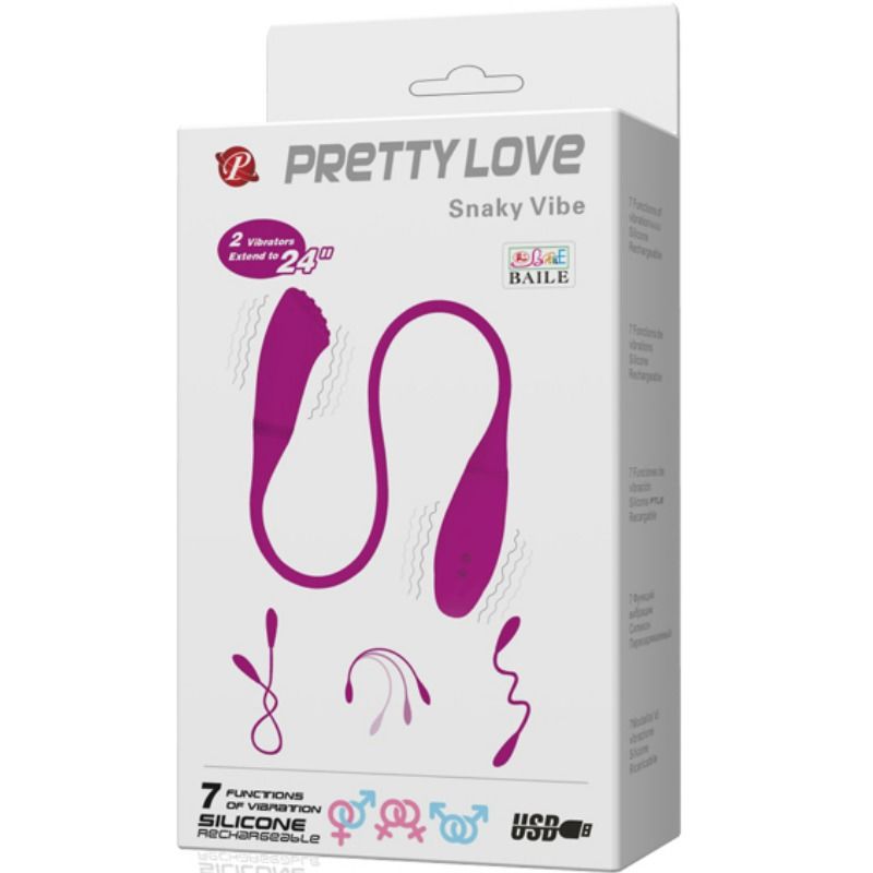 PRETTY LOVE SMART SNAKY VIBE VIBRATOR 2 UNISEX