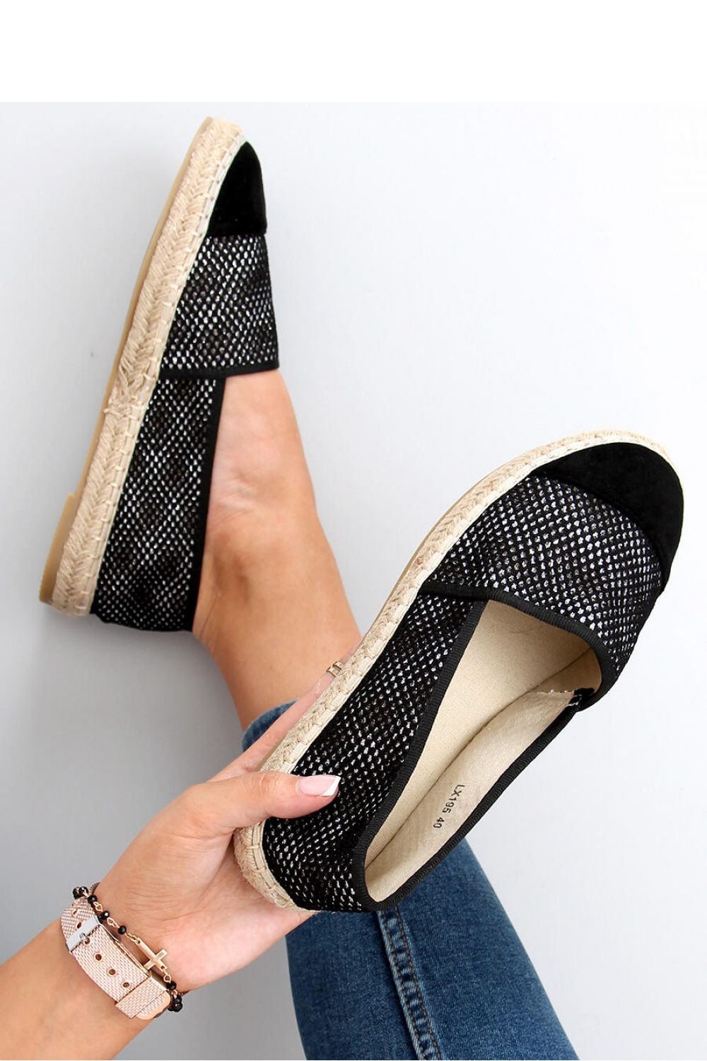 Espadrille model 165081 Inello black Ladies