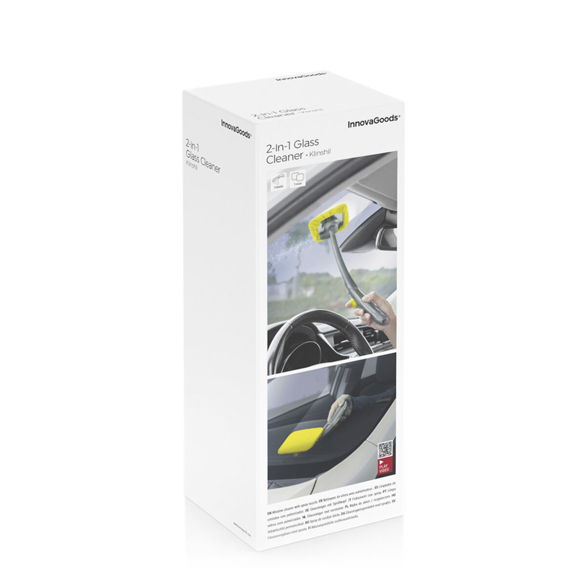 2-in-1 Glass Cleaner with Sprayer Klinshil InnovaGoods 2-in-1 Glass Cleaner with Sprayer Klinshil InnovaGoods