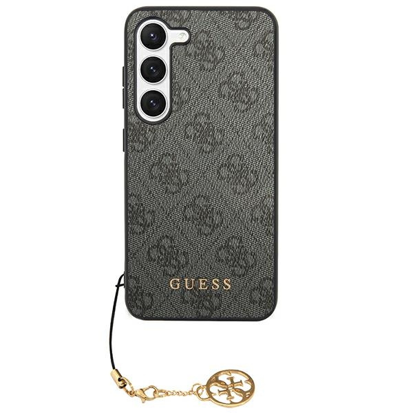 Guess GUHCSA35GF4GGR Samsung Galaxy A35 hardcase 4G Charms Collection black
