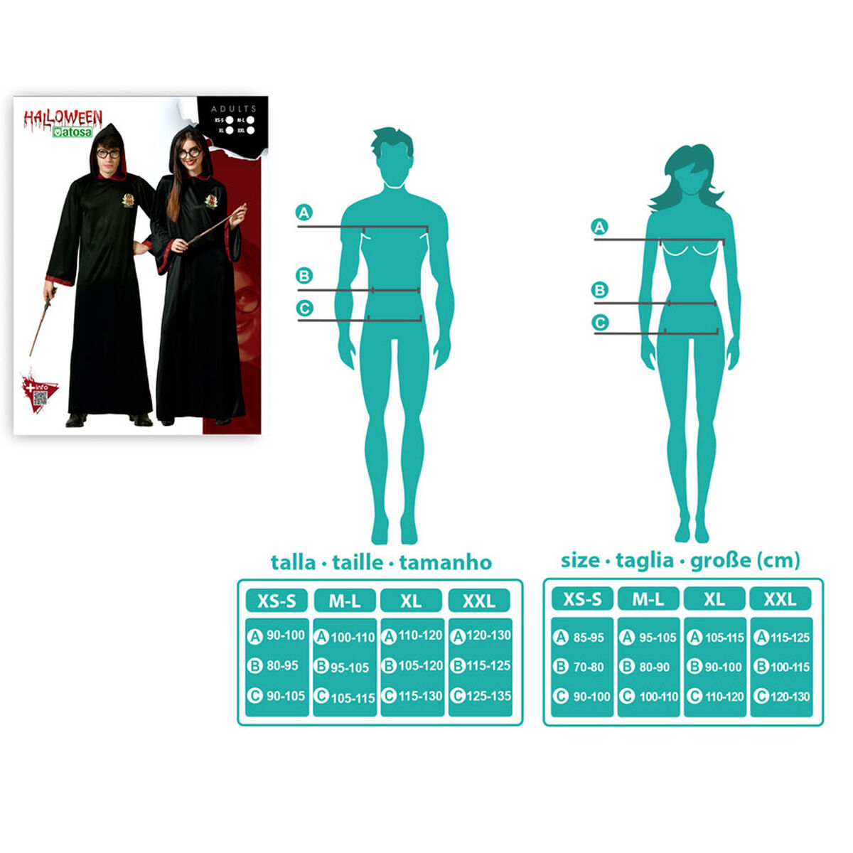 Costume for Adults Wizard Costume for Adults Wizard