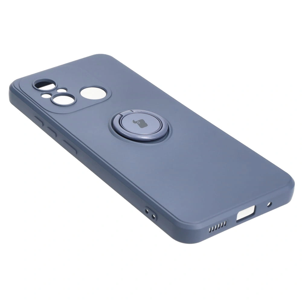 Bizon Case Silicone Ring Sq Xiaomi Redmi 12C grey
