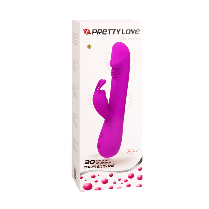 PRETTY LOVE FLIRTATION - CLEMENT VIBRATOR WITH RABBIT
