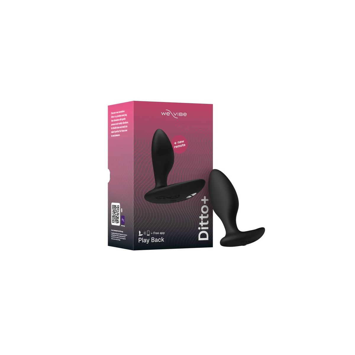 Prostate Massager We-Vibe Black Prostate Massager We-Vibe Black