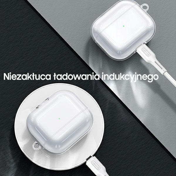 USAMS Case Apple AirPods 3 transparent black BH740AP02 (US-BH740)
