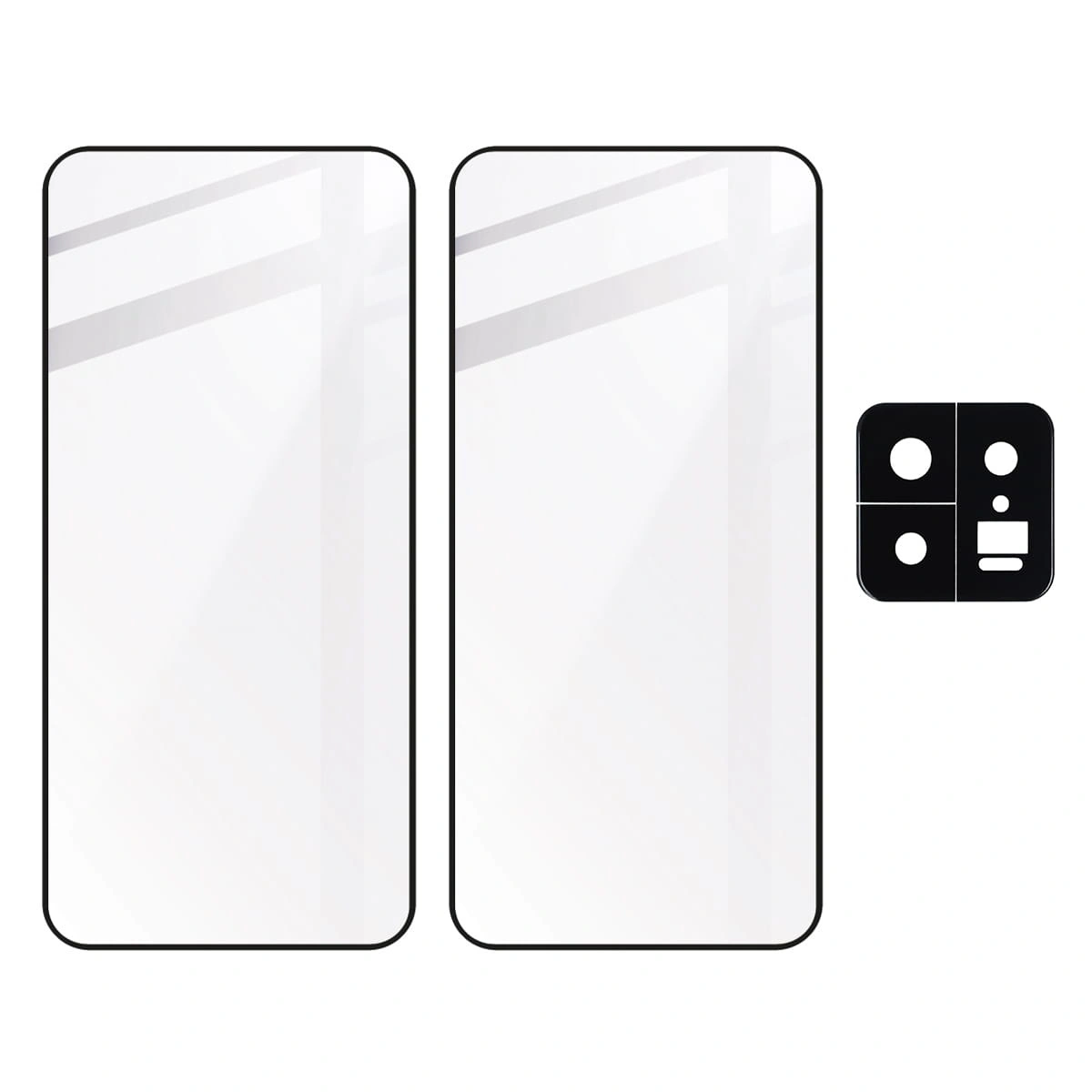 BIZON Edge 2 2x screen glass + camera glass Xiaomi 13