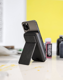 Mophie Snap+ Powerstation Stand MagSafe Powerbank 10000mAh USB-C (black)
