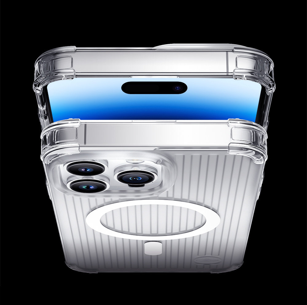 Kingxbar PQY Go Out MagSafe Apple iPhone 14 Plus silver