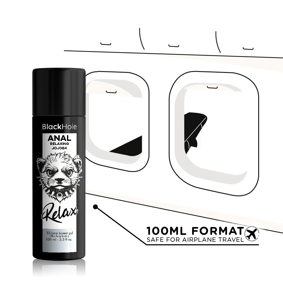 BLACK HOLE - ANAL RELAXING JOJOBA RELAX SILICONE BASE 100 ML