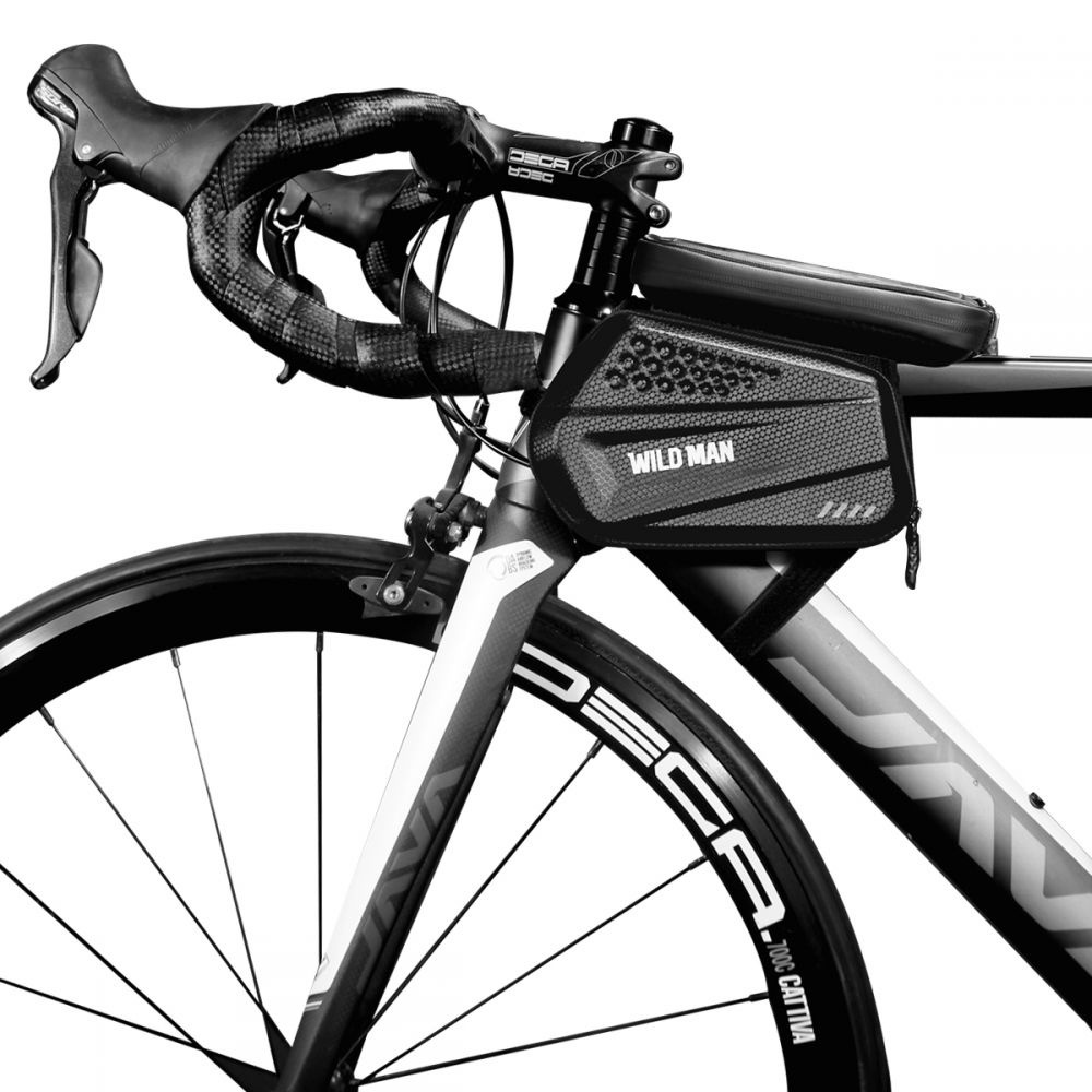 WildMan Hardpouch Bike Mount XXL Black
