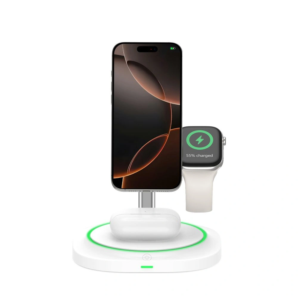 Tech-Protect QI15W-A46 Magnetic MagSafe Wireless Charger White