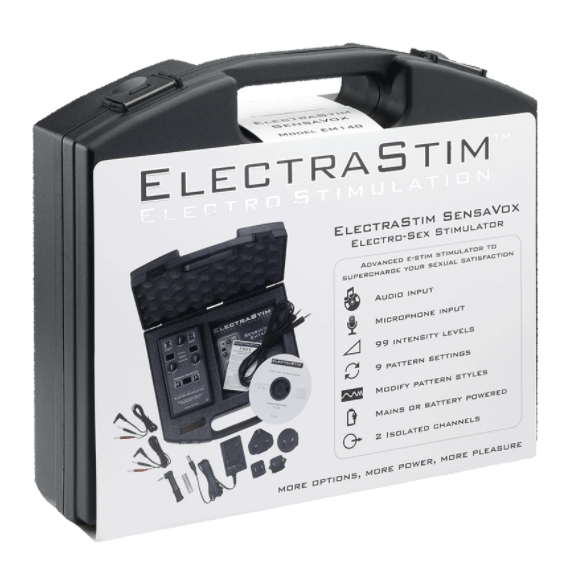 ELECTRASTIM  SENSAVOX E-STIM STIMULATOR