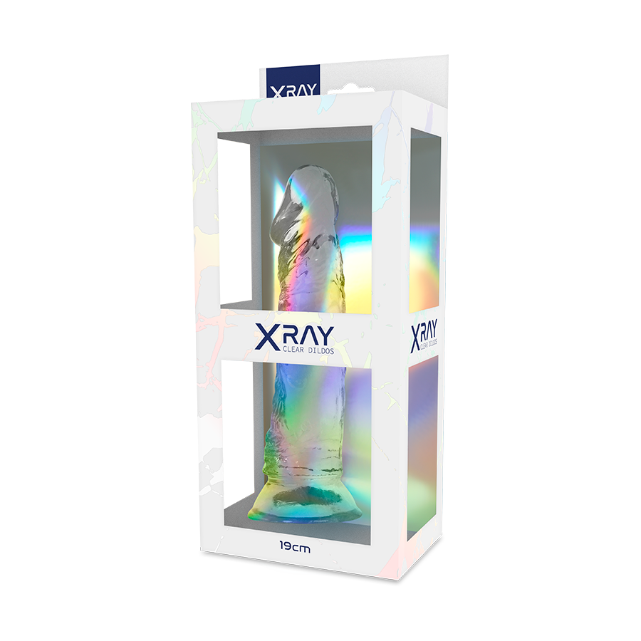 XRAY CLEAR COCK 19CM X 4CM