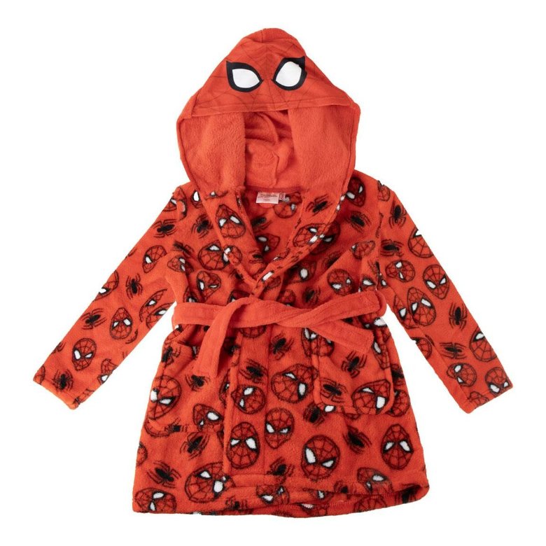 Children's Dressing Gown Spider-Man Red