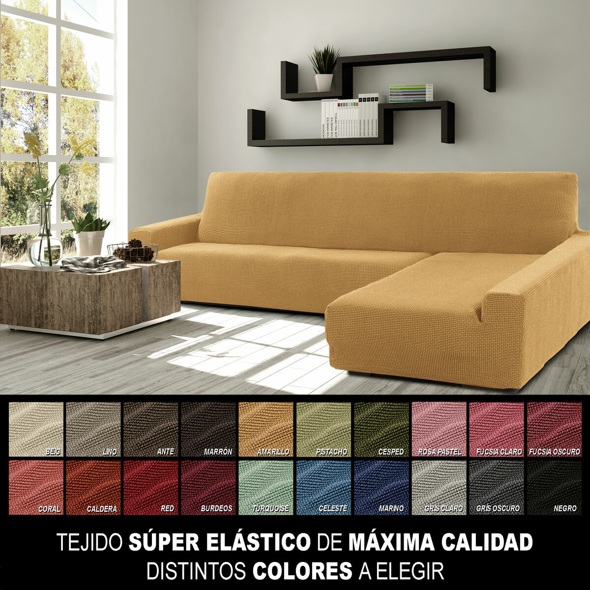 Cover for chaise longue with long right arm Sofaskins NIAGARA 210 - 340 cm Cover for chaise longue with long right arm Sofaskins NIAGARA 210 - 340 cm