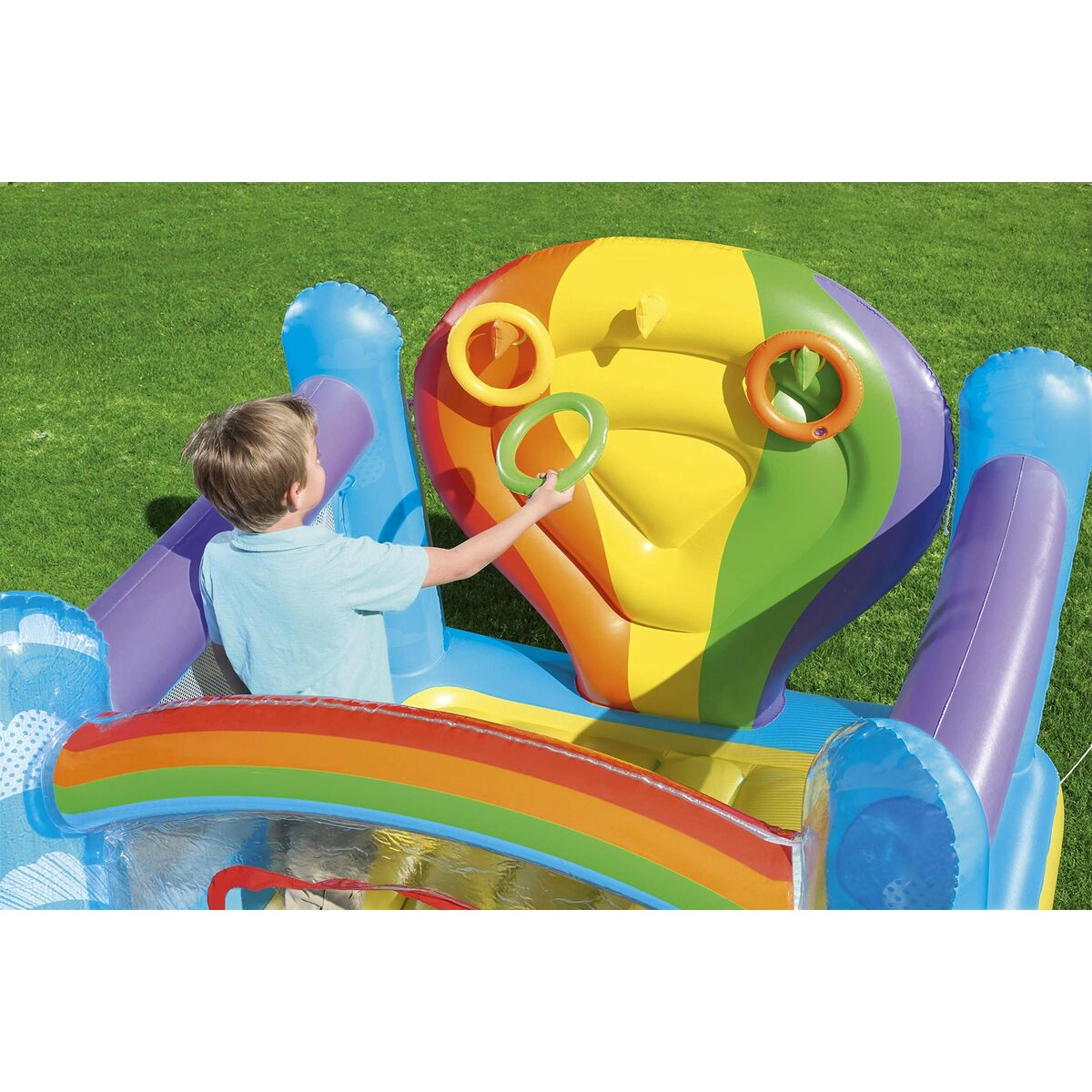 Inflatable Castle Bestway Rainbow 175 x 173 x 137 cm Inflatable Castle Bestway Rainbow 175 x 173 x 137 cm
