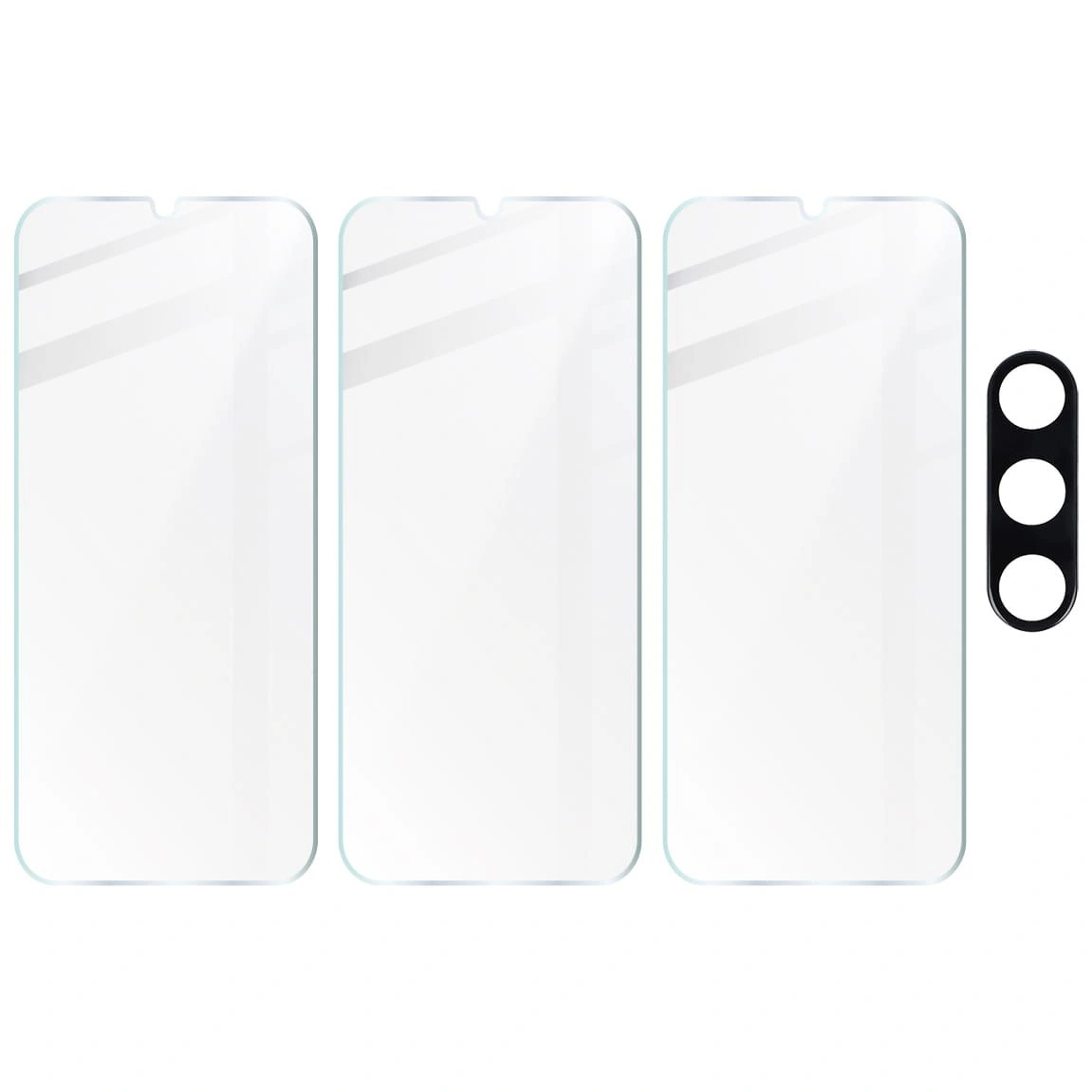 BIZON Clear 2 3x screen glass + camera glass Samsung Galaxy A14 4G/5G M14