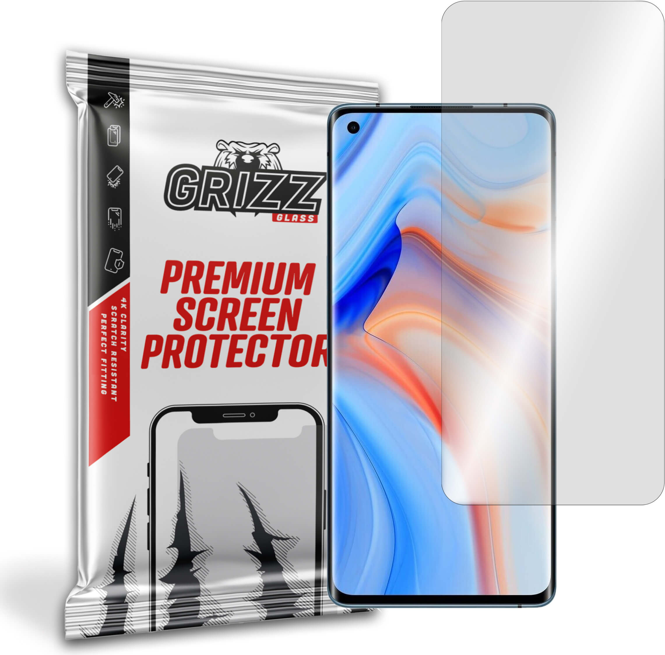 GrizzGlass Hydrofilm Oppo Reno 4 Pro 5G