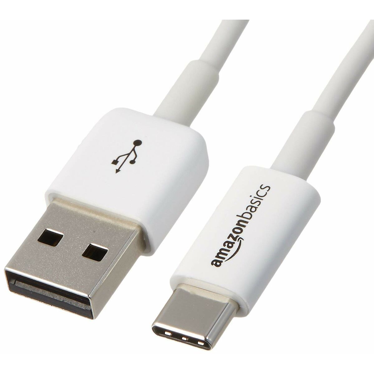 Cable Micro USB Amazon Basics White (Refurbished A)