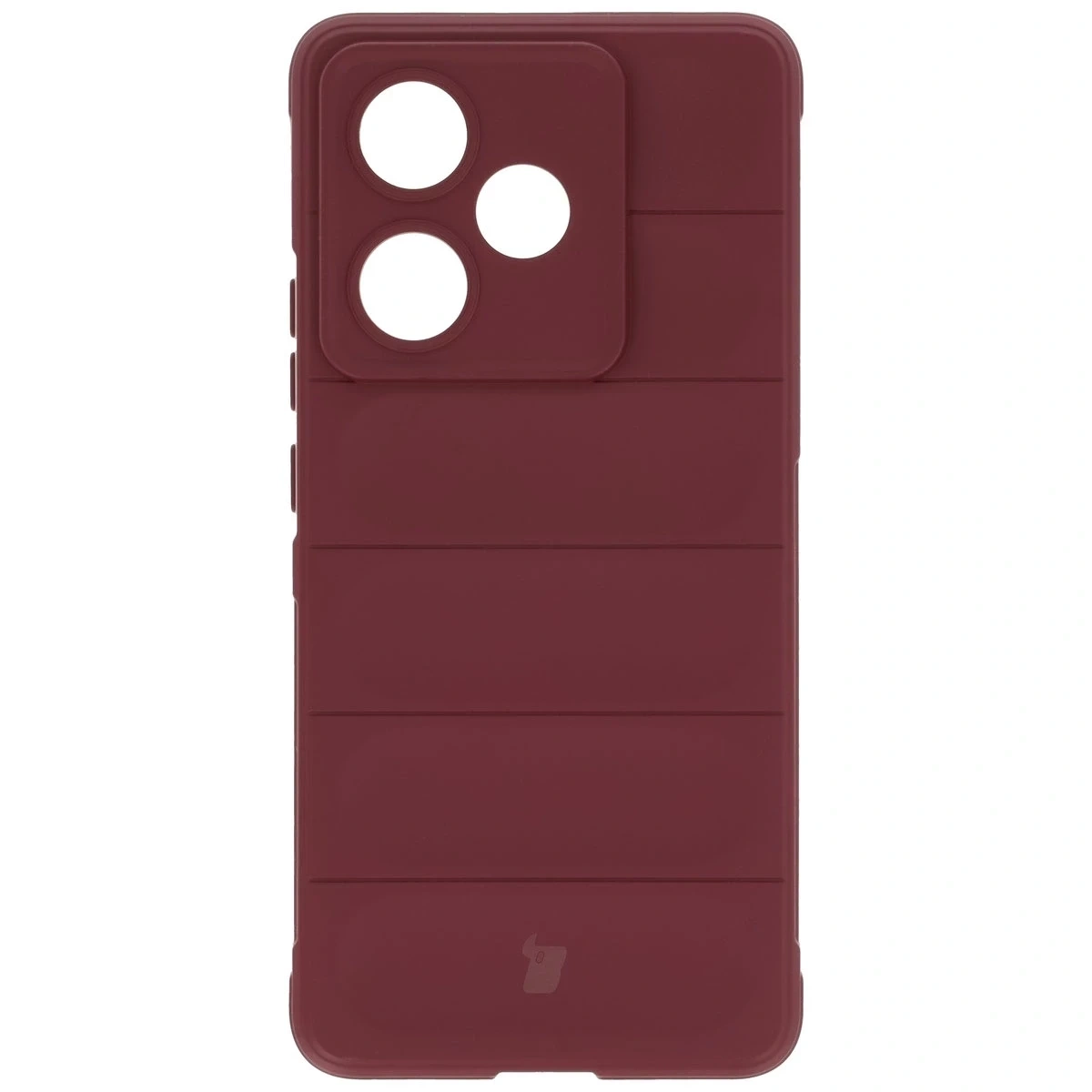 Pancerne etui Bizon Case Tur do Realme GT 7 / 7T burgundowe