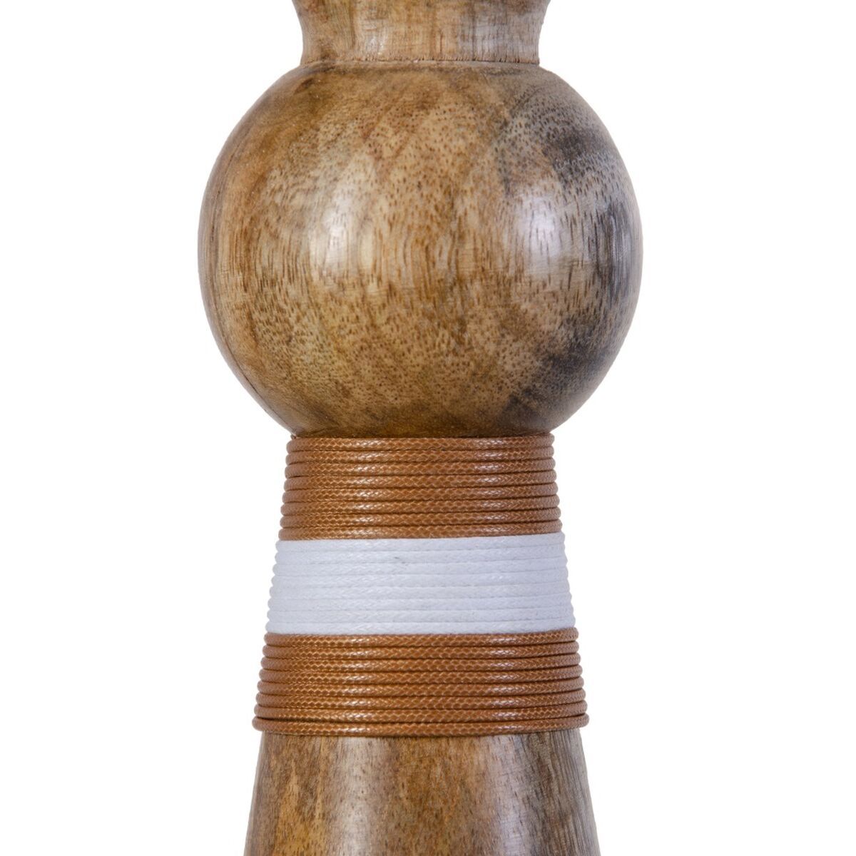 Candleholder 14 x 14 x 38 cm Brown Mango wood