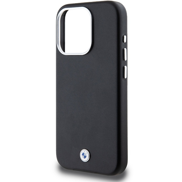 BMW BMHMP15L23PUFWK Apple iPhone 15 Pro Signature Wrapped Metal MagSafe black