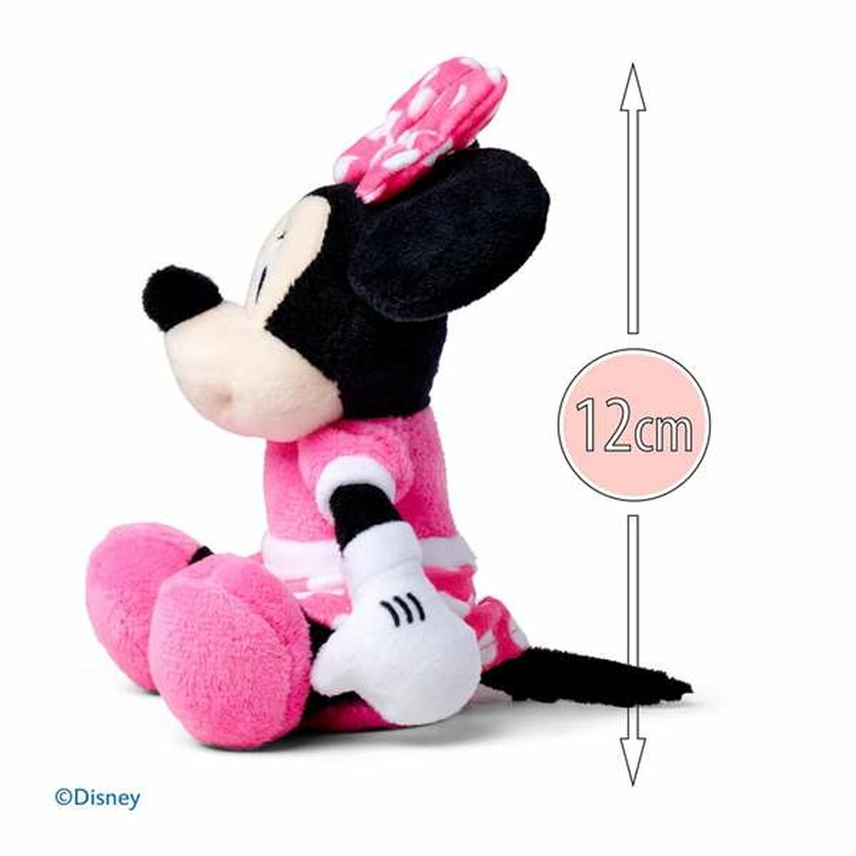 Fluffy toy Smoby Minnie 12 cm