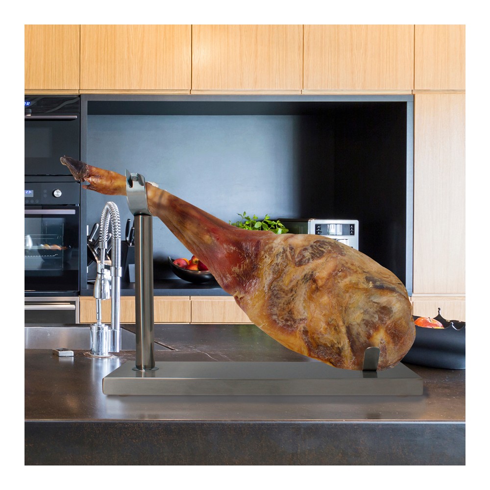 Stainless Steel Ham Stand (support for whole leg of ham) (17 x 49 x 35 cm)